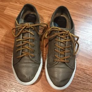 Frye lace-up leather runners